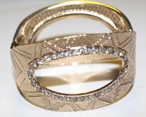 Diamond Lines Zinc Alloy Bangles