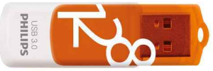 Philips Clé USB Vivid USB 3.0 128GB Orange FM12FD00B/10