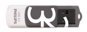 Philips Clé USB Vivid USB 3.0 32GB Grey FM32FD00B/10