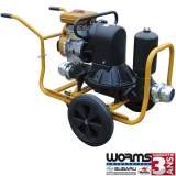 Motopompe thermique à membrane pour eaux très chargées