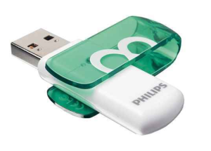Philips Clé USB 2.0 8GB Vivid Edition VERT FM08FD05B/10