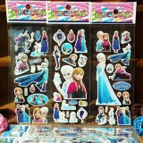 Disney Frozen Kids Snow Queen Elsa Sticker Sheets Children 3D Foam Sticker Cartoon Elsa...