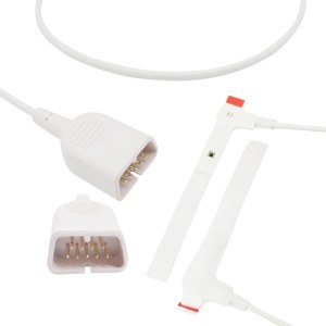 A1411-SN07 Nihon Kohden Compatible Neonatal Disposable SpO2 Sensor with 90cm Cable DB9...
