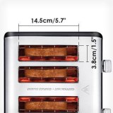 Colorful Stainless Steel Toaster ST006