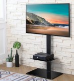 Tempered Glass Base Floor TV Stand 32-60 Inch