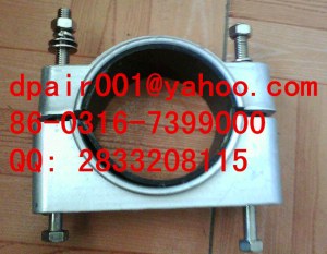 High pressure single core cable clamp
