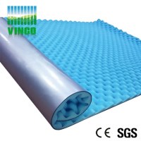Hot sale cork roll Pipe sound insulation spray foam insulation aluminum foam panels