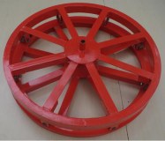 Horizontal cable drum jack Suitable for broken and damaged cable rollers
