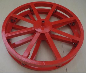 Horizontal cable drum jack Suitable for broken and damaged cable rollers
