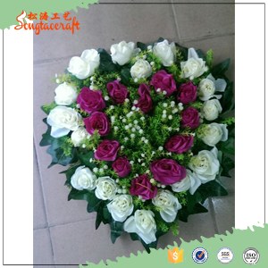 4038cm real touch silk cloth artificial flower wall wedding backdrop decoration