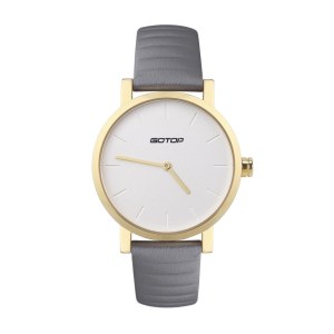 TEXTURE CALF GENUINE LEATHER STRAP WOMEN'S WATCH MANUFACTURER