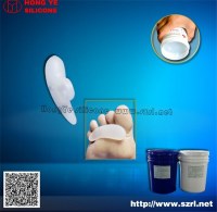 Silicone plantar foot support insole