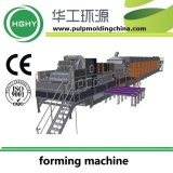 Rotary egg tray molding machine
