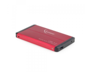 Gembird Boîtier USB 3.0 pour disque dur 2.5'', Rouge - EE2-U3S-2-R