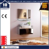 Modern Cheap Wall Mounted Plywood Vanity Bathroom Cabinet