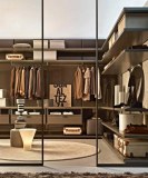 Wardrobe Manufacturer Project MDF Modern Wall Closet Wardrobe
