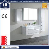 2016 Modern White Lacquer MDF Bathroom Cabinet for European