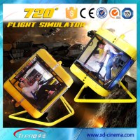 Thrilling flight simulator for sale 4D 5D theater simulator system