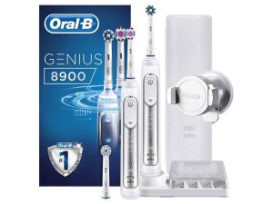 Brosse à dents électrique Oral-B Genius 8900 avec 2 manches