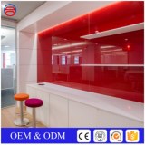 4mm Silkscreen Red Tempered Silkscreen Glass Splashbacks For Kitchen