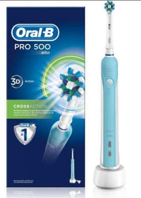 ORAL-B Pro 500 Brosse à dents bleu