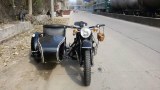 Hot Sale Classic 750CC Black Trike Sidecar Motorcycle