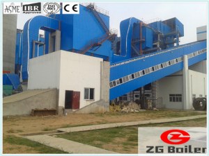 Corner Tube Coal Fired Boiler in Sugar Industry|DHL corner tube chain grate boiler 