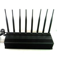 8 Antennas High Power GPS/ WiFi/ 315/ 433 Jammer