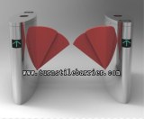 Smart flexible security 304 stainless steel flap barrier turnstile gate