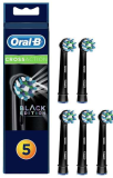 Oral-B CrossAction EB50 Replacement Brush Heads 5 pcs. black