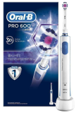 Brosse à dents électrique Oral-B PRO 600 3D Bleue/blanche