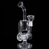 8.86 Inches Clear Straight Tube Bong
