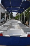 Liya 5.8m fiberglass boats cheap panga fishing boat 8 passengers frp centre console work boat