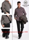 Anilutum Brand Autumn England, Men's long-sleeved shirt easy care casual S219133