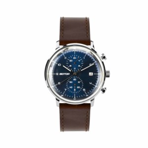 MEN'S BLUE DIAL CHRONOGRAPH WATCH MANUFACTURER