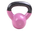 4kg Cast Iron Vinyl Coated Kettlebell