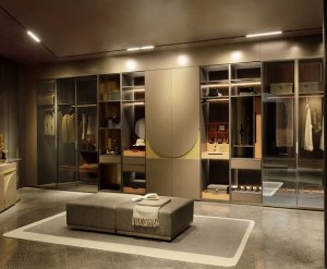 Custom Stainless Steel Wardrobe