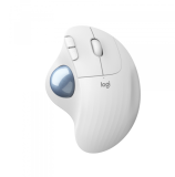 Logitech ERGO M575 Souris à boule sans fil gris blanc - 910-005870