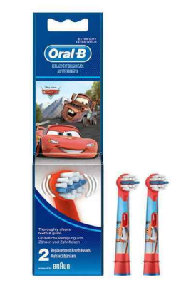 Pack de 2 brossettes de remplacement Oral-B Stages Power Cars & Avions EB10k