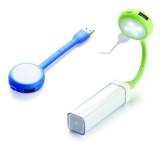 Four port usb hub with led lights