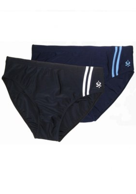 Cute Bright-colored Baby Boy's Brief Swimwear, Boys Swim Brief