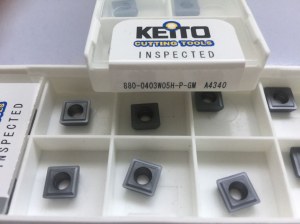 Carbide inserts 880-0403W05H-P-GM A4340