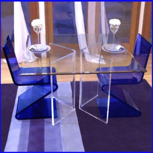 Acrylic Reception Desk