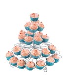 41 Cups Wire Cake Holder With Powder Coating