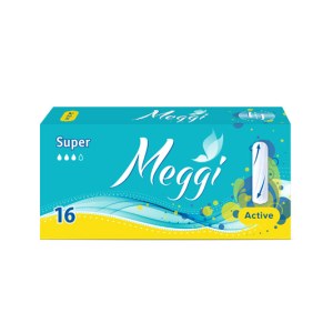 Tampons Meggi active Super 16