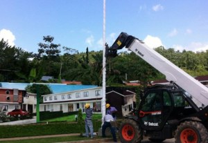 Darkness Sensor Led Solar Street Light In Factory Project SC-NH100 40watt 12v