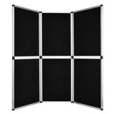 Floor Standing Folding Panel Display