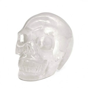 Clear Quartz Skulls
