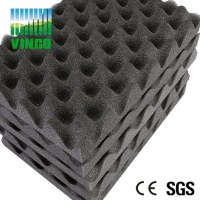 Egg environmental protection noise reducing sheet white acoustic studio foam for church