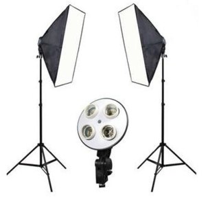 Fotostudio Studiolampe Vier Leiter 50x70cm